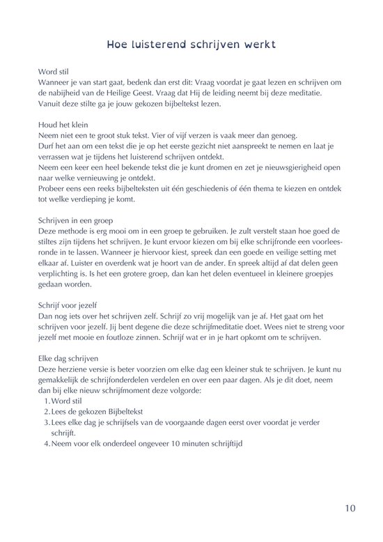Woord bij Woord - luisterend schrijven bij bijbelteksten
