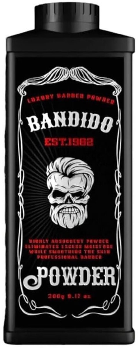 Bandido - Luxury Barber Body Powder – 260g – Hydraterend, Verzachtend & Anti-Irritatie