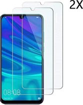 Ntech 2Pack Geschikt voor Huawei Y7 Prime 2019 Screenprotector Tempered Glass