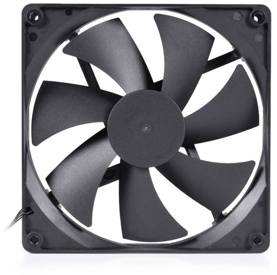 Alphacool 14391 - Ventola Per PC, Raffreddamento Universale, Colore Nero, 1 Pezzo