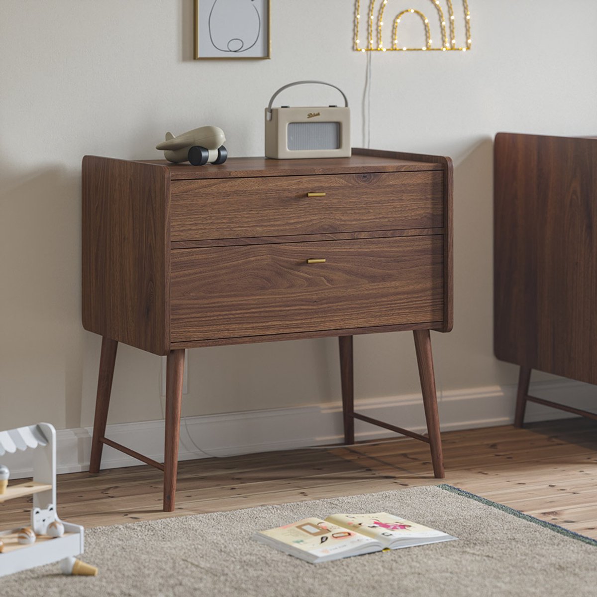 Petite Amélie Commode ROSEAU - Walnoot