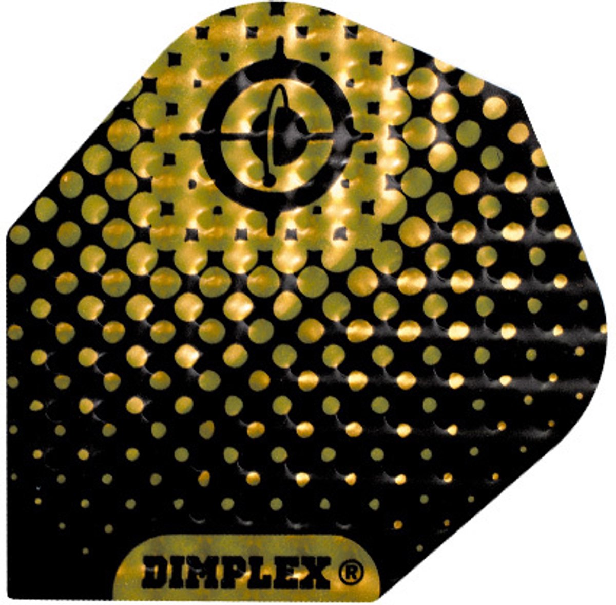 Harrows Dimplex Globe Black/Gold - Dart Flights