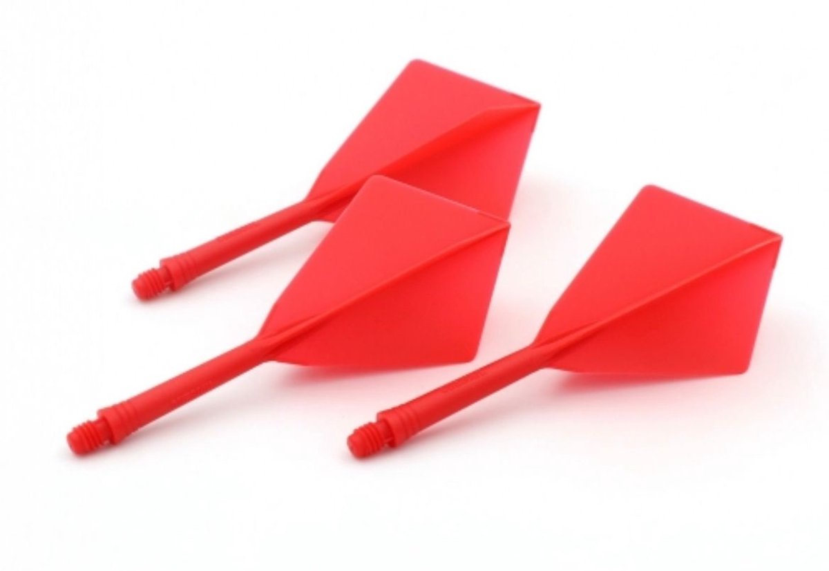 Cuesoul - Tero Flight System AK5 Rost Diamond - Red - Dart Flights