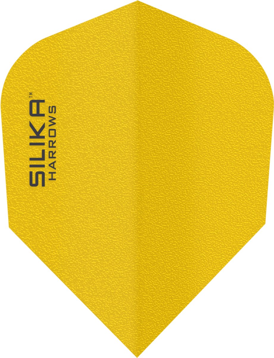 Harrows Silika Solid Yellow NO6 Tough Crystalline Coated - Dart Flights
