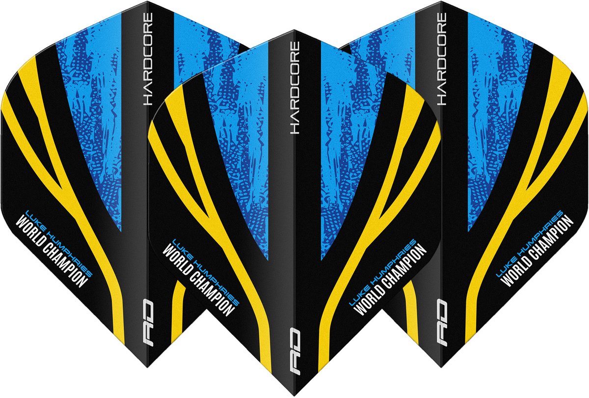 Red Dragon Luke Humphries WC Hardcore Standard - Dart Flights