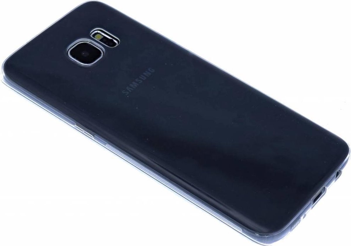 Ou Case Transparant Ultra thin Siliconen TPU Hoesje voor de Samsung Galaxy S7 Edge