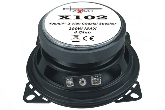 EXCALIBUR-X172 6,5 inch 2-weg 400 watt speakers