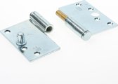 Axa Veiligheidskogelstiftpaumelle topcoat gegalvaniseerd links 89 x 125 x 3mm SKG*** 1200-37-23/V4E