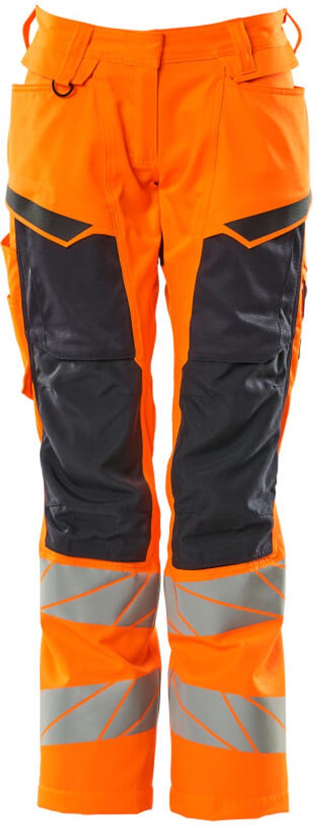 Mascot Accelerate Safe Broek met kniezakken 19578-236 - hi-vis oranje/donkermarine - C42 - 82