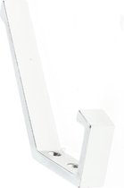 Hermeta Hoed- en jashaak enkel, alu/naturel 0138-01 (Prijs per 5 stuks)