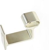 Hermeta Leuninghouder voor buis1010 aluminium/zilver 3400-02 (Prijs per 5 stuks)