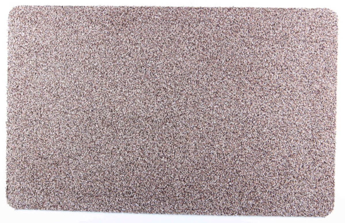 Droogloopmat beige 50x80cm - 9mm - Premium anti-slip deurmat - Wasbaar en droger - Deurmat binnen