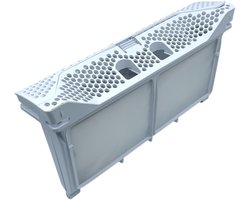 Fixem® - Geschikt voor o.a Electrolux en Aeg wasdroger filter pluizenzeef - 8074539019, 8588074539012