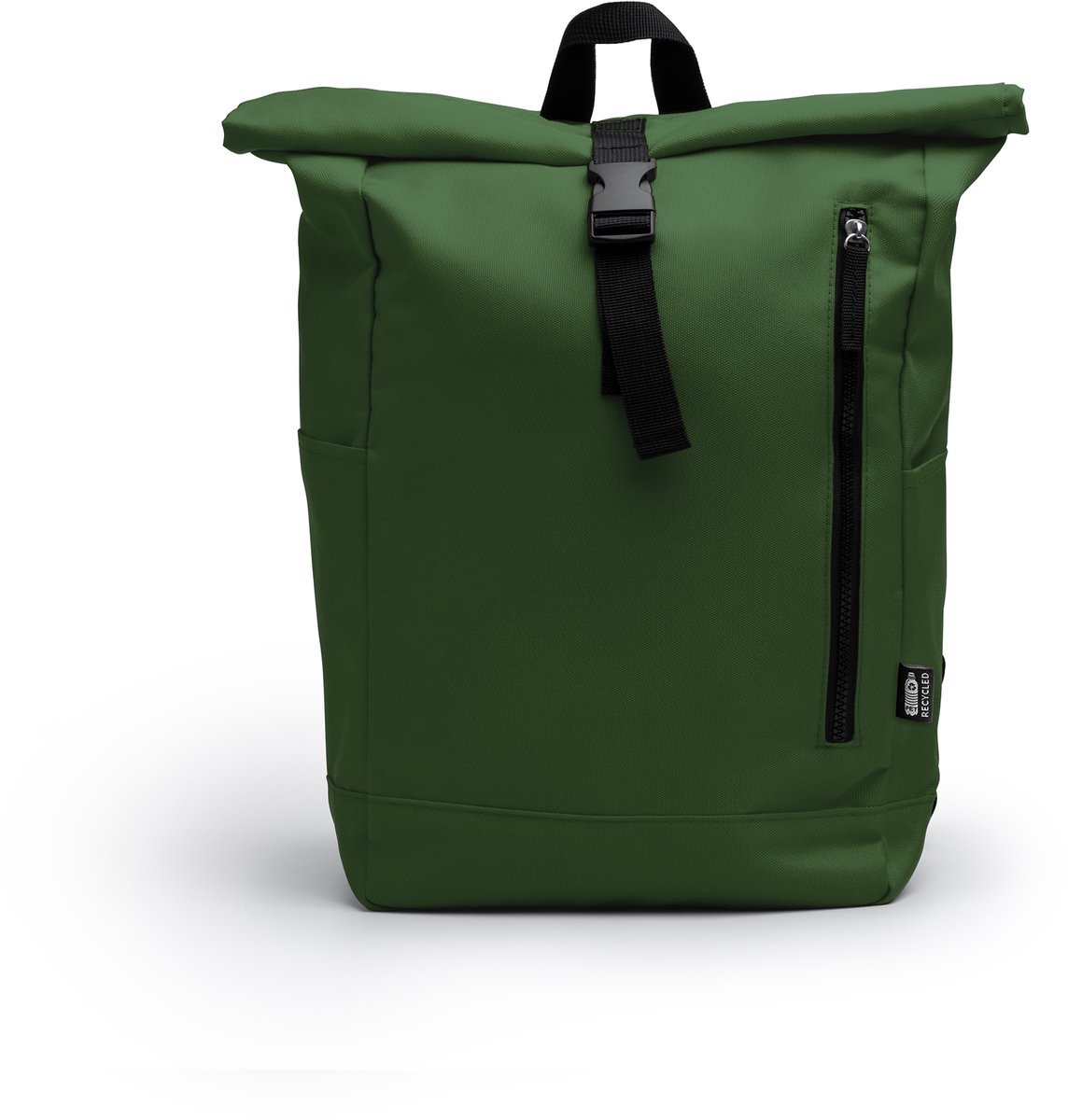 Rolltop Rugzak van RPET-polyester 20 Liter DRONTE 1254 / Groen