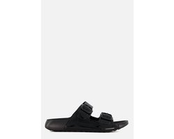 Ecco Cozmo Slippers zwart Leer - Dames - Maat 40