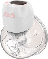 Bol.com Vulpes Goods® BabyCare - Handsfree Borstkolf - Elektrische Draadloze Borstkolf - Draagbaar – Elektrische Kolf - Incl. 30... aanbieding
