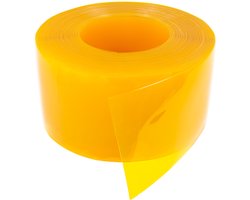 Rubbermagazijn - Strokengordijn - PVC - Geel - anti-insect - 200x2mm - Lengte 5 meter - Koelcellen. Vitrines - -15°C en + 50°C