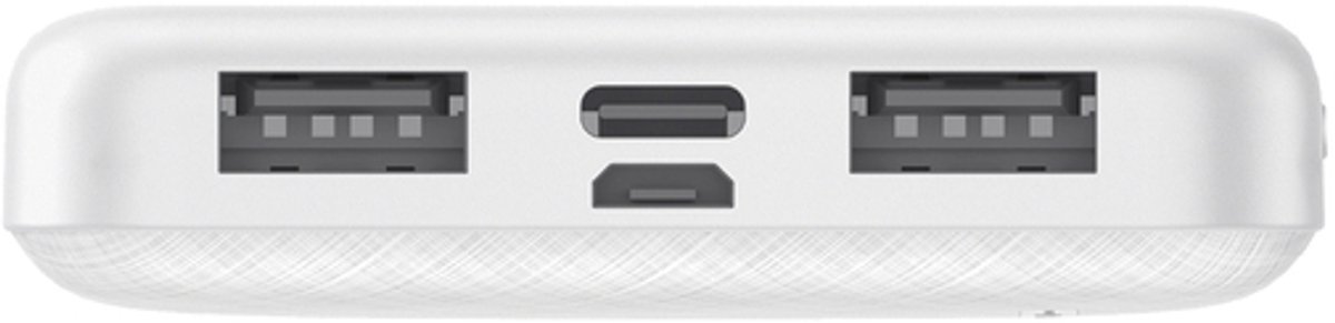 Electrox - Powerbank 10000 mAh - 22.5W Snellaad Functie - USB-A, USB-C & iOS - Universeel voor Smartphones, Tablets & Gadgets - Reis Powerbank - Draagbare Lader - Joker - Wit — cadeau in Gadgets - foto 4