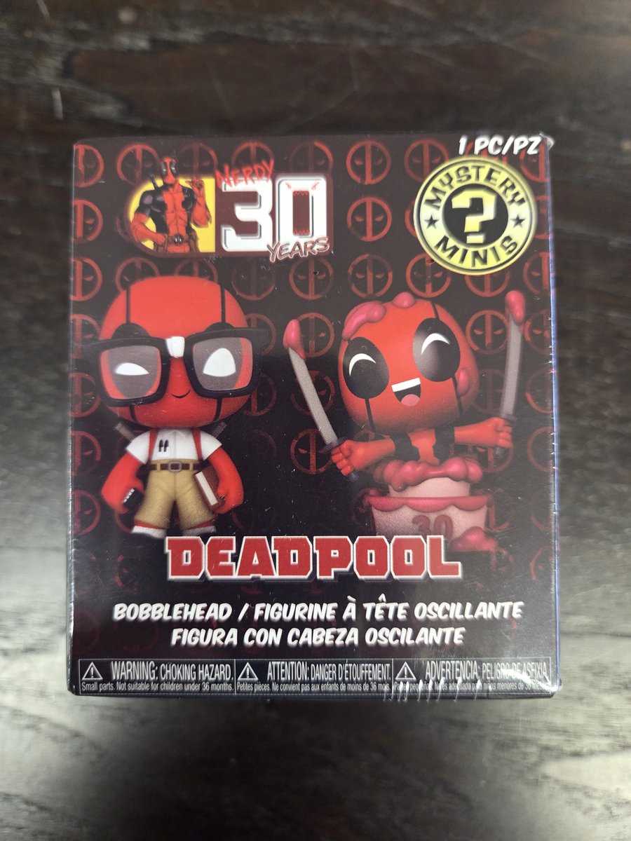 Mystery Mini Blind Box Deadpool Happy 30 years