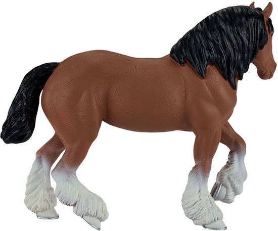 Mojo Horse World Cheval Clydesdale Marron 381084