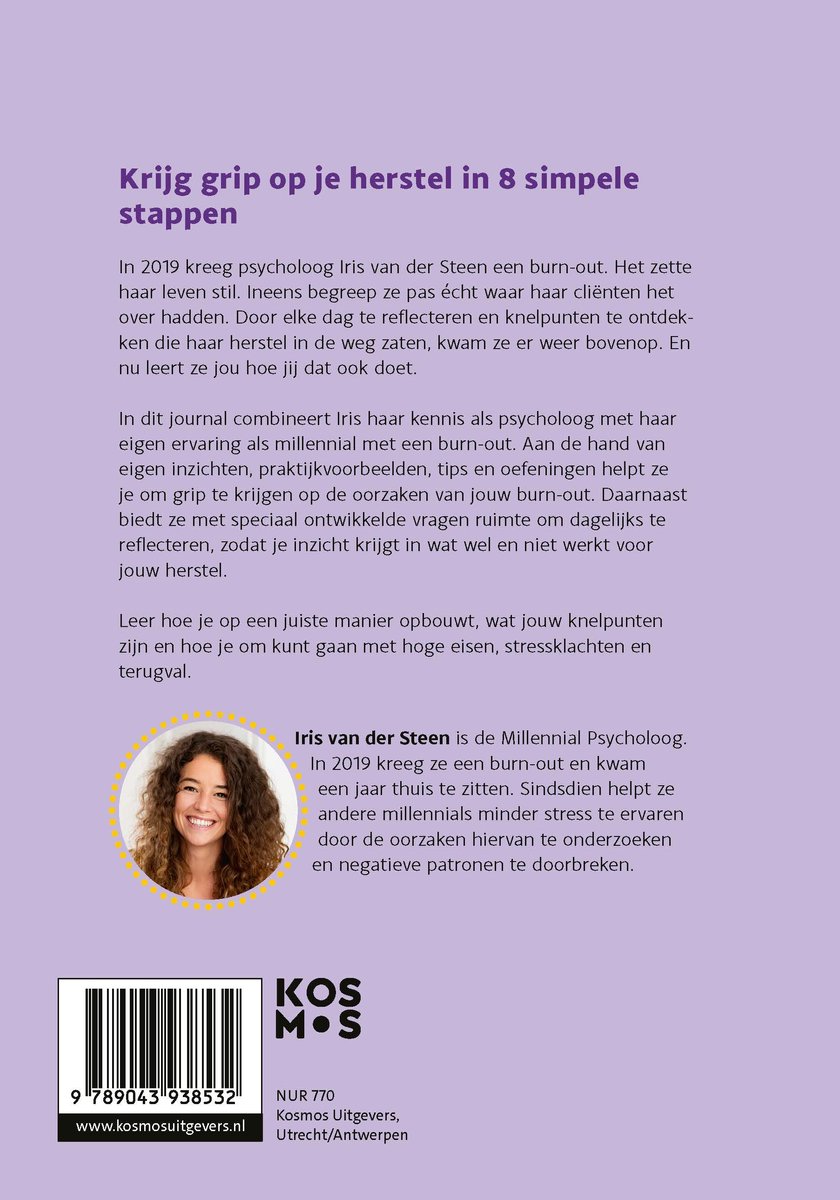 De Burn-out Coach - back cover