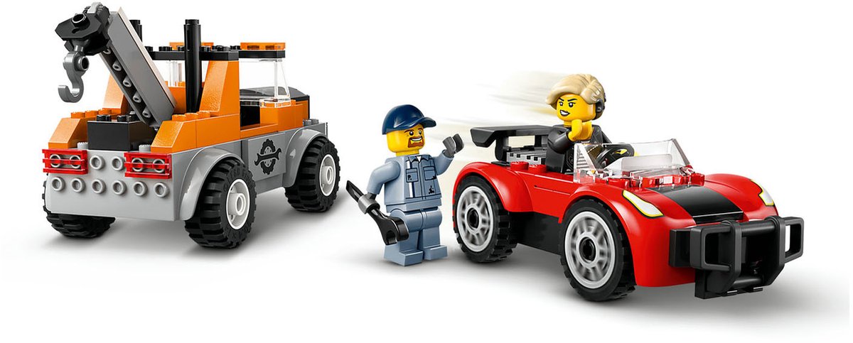 LEGO City Sleepwagen en sportautoreparatie 60435 — afbeelding 6