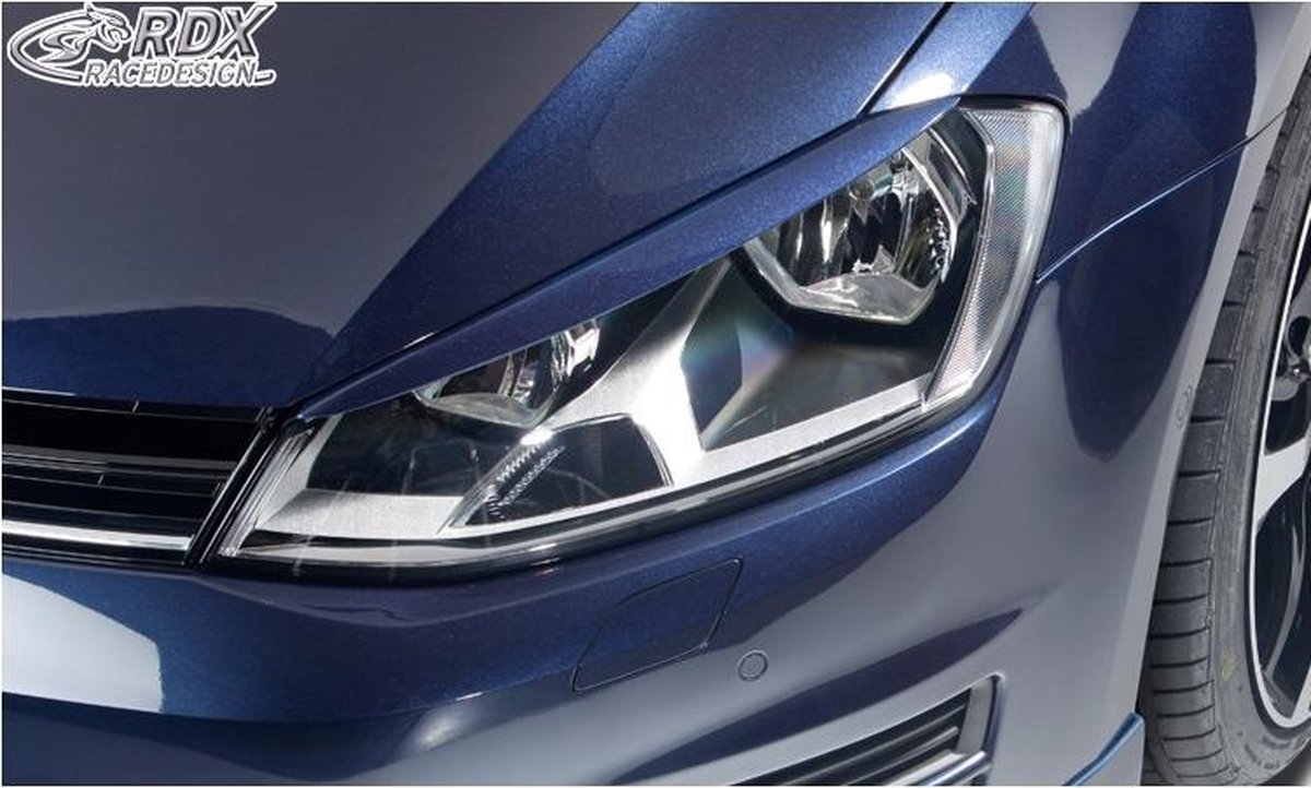 RDX Racedesign Koplampspoilers passend voor Volkswagen Golf VII 2012-2017 (ABS)