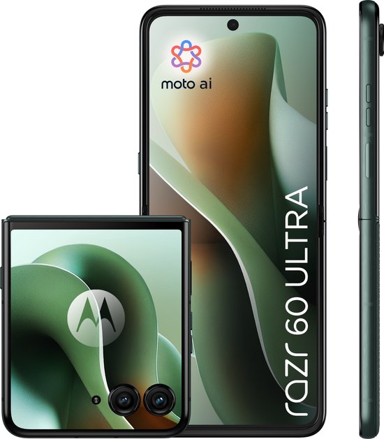 motorola razr 60 ultra - Sacarab (Donkergroen)