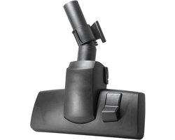 Dparts combi zuigmond met breed wiel geschikt voor Nilfisk - met parkeerhaak 32mm - GM80, Select, Power, Extreme, Action, Coupe, Thor, VP300, VP600, Family, Business - stofzuigermondstuk, stofzuigervoet, stofzuigerborstel, stofzuigermond, mondstuk