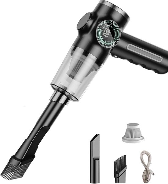 Krachtige Mini-autostofzuiger Draadloos Groot - Krachtige - €29,60