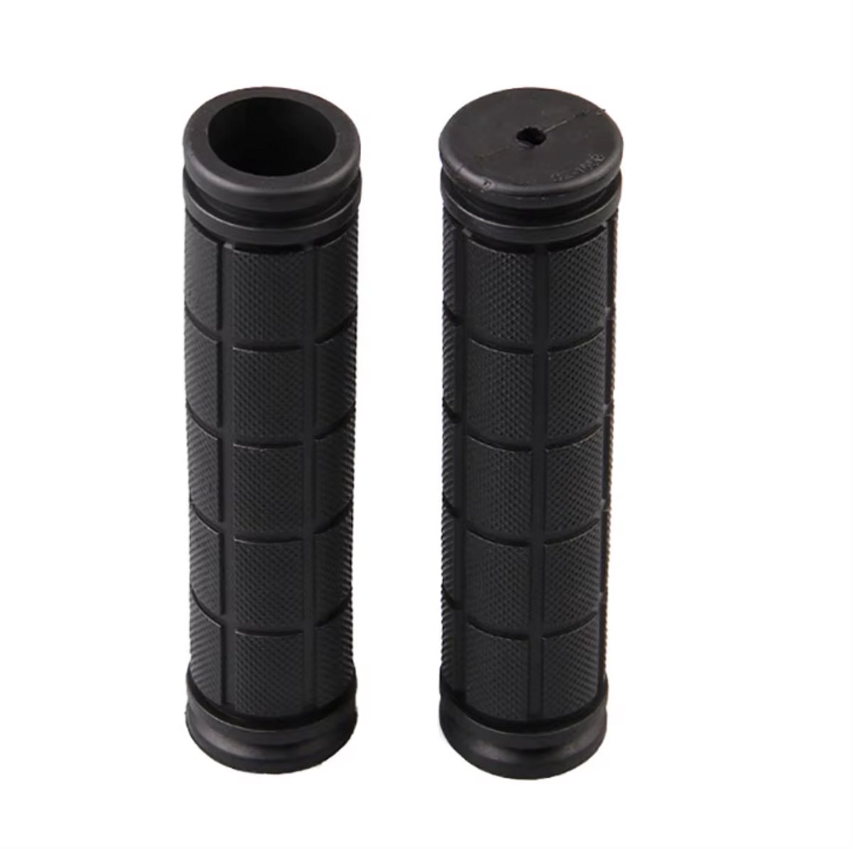 Rieba® Handvatten Kinderfiets 120mm - Fiets - Step - Binnen diameter 22mm - Kinderen - Rubber - Antislip - Zwart