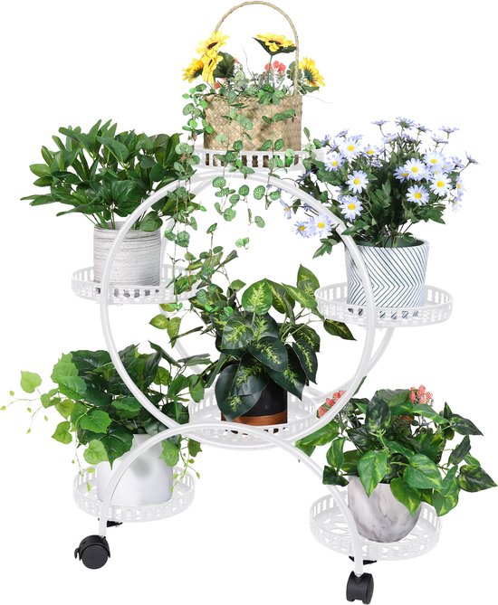 PEALOV Balcony Hanging Planter Holder, Iron Balcony Plant Rack, Metal Balcony Flower Pot Stand, Balcony Flower Pot Holder, Flower Stand, for Office, Home, Hotel PEALOV Balcony Hanging Planter Holder, Iron Balcony Plant Rack, Metal Balcony Flower Pot Stand, Balcony Flower Pot Holder, Flower Stand, for Office, Home, Hotel