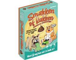 Tucker's Fun Factory kaartspel Smakken of Kakken - educatief kinderspel.