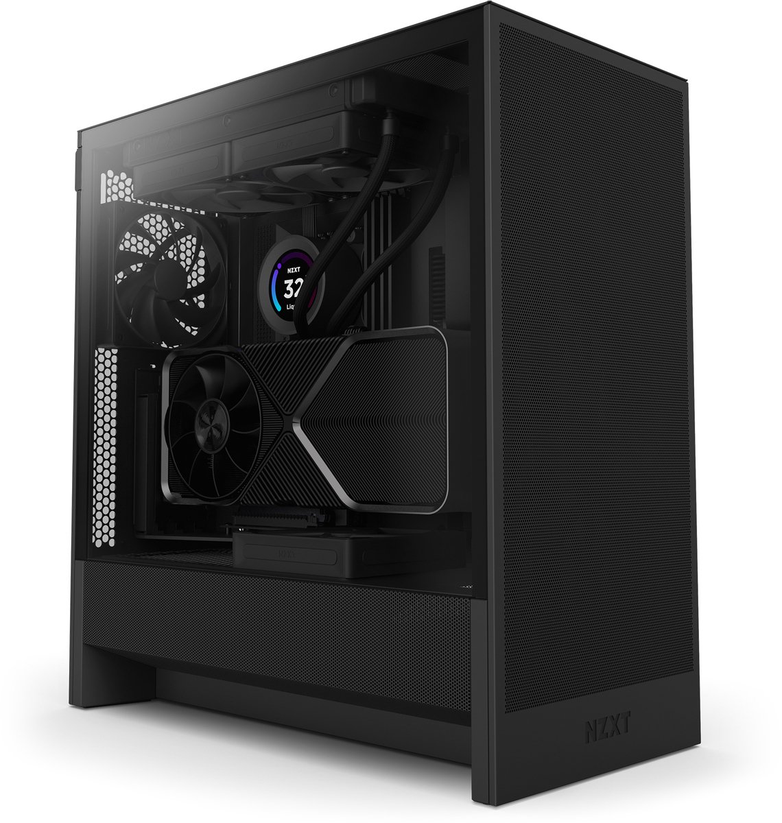 Nzxt H5 Flow (2024) - Zwart behuizing