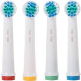Bol.com Saaf Opzetborstels geschikt voor Oral B - 24 stuks - Elektrische Tandenborstel - Incl Kleurringetjes aanbieding