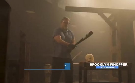 Batte de baseball XL incassable The Beast Extra longue 97 cm en plastique Baseball Zwart