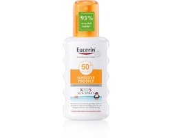 Eucerin Sensitive Protect Kids Zonnebrand Spray – SPF 50+ – Zonbescherming – Zonnespray – 200 ml