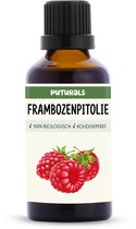 Puturals Frambozenpitolie 100% Biologisch - 50ml - Koudgeperst en Puur - Raspberry Seed Oil voor Huid en Haar