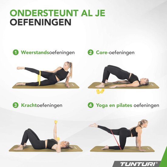 Extra Dikke Yoga- en Fitnessmat - Antislip Oefenmat voor Gym en Yoga - 180x60x1,5 cm — afbeelding 5