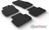 Gledring Rubbermatten passend voor Audi Q3 incl. Sportback 2019- (T profiel 4-delig + montageclips)