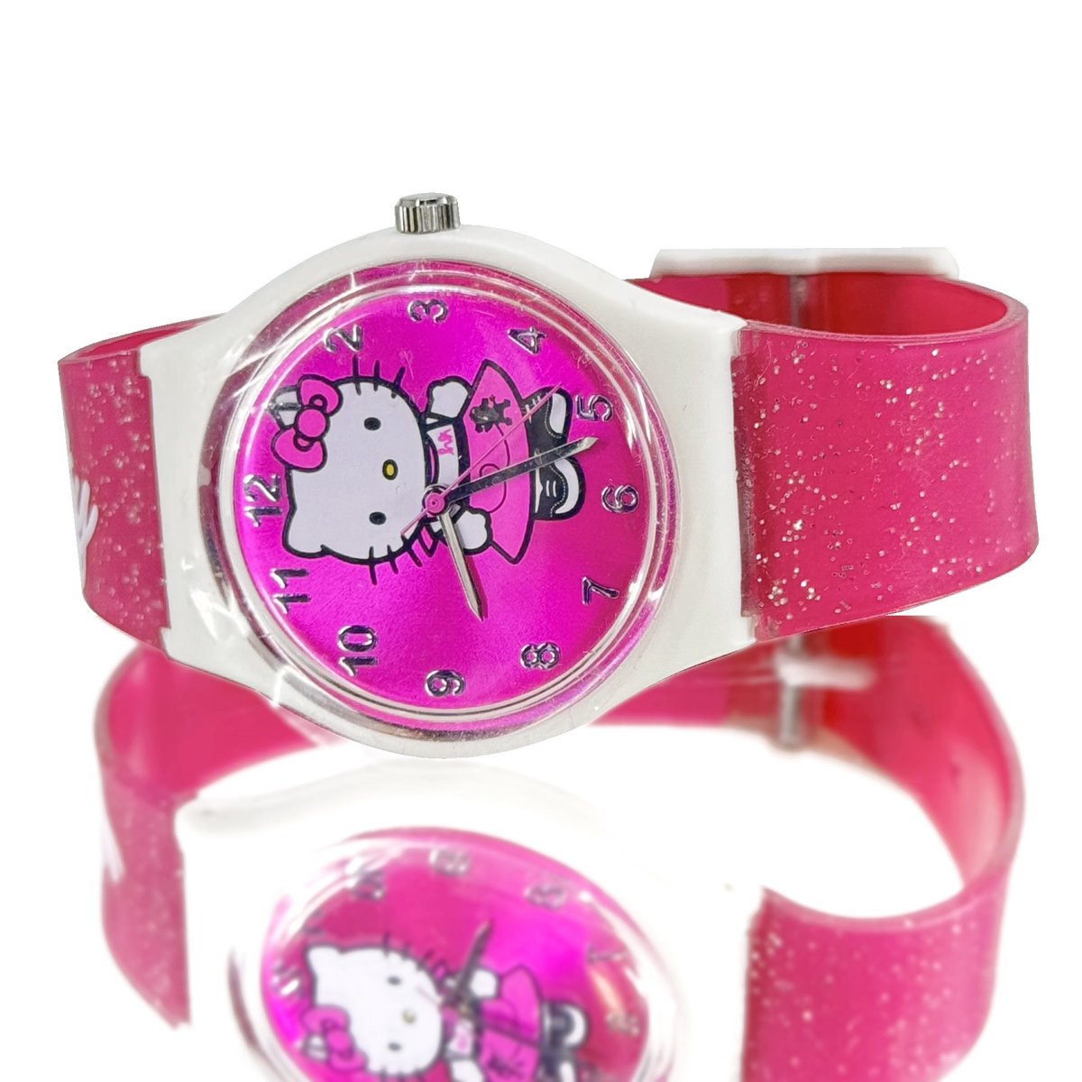 Hello Kitty - Horloge - Kunststof - 30 mm - Roze