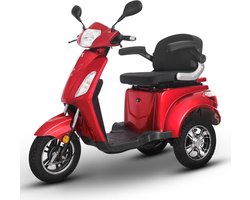 Scootmobiel Driewieler - Elektrische 1000W Motor Bereik tot 50km Eco Wielen