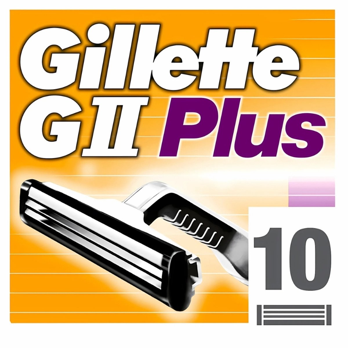 Gillette G2 Plus scheermesjes 10st.