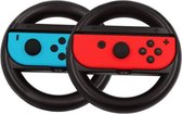 Joy-Con Stuur Wheels Set (2 stuks) | Zwart/Grijs | Nintendo Switch Stuur | Accesoire | Cadeau voor man & vrouw | Nintendo Switch Accesoire