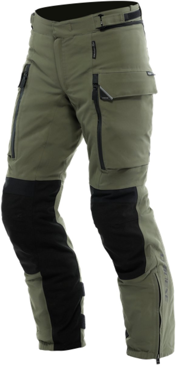 Dainese Hekla Absoluteshell Pro 20K Legergroen Zwart Motorbroek - Broek