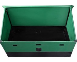 Opbergbox met deksel - 440L - Tuinbox - Buitenopbergbox - Kussenbox - Buiten - Opbergdoos - 1430x675x605mm - Waterdicht