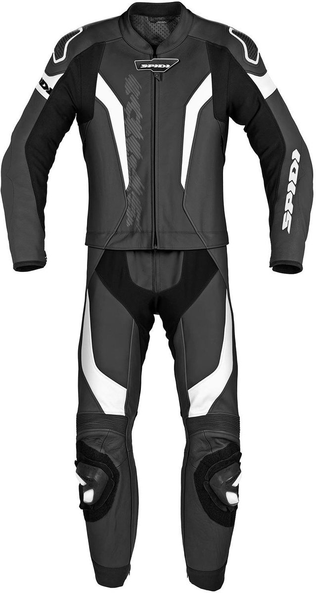 Spidi Laser Touring 2-Delig Pak Lang Wit Zwart - Racepak