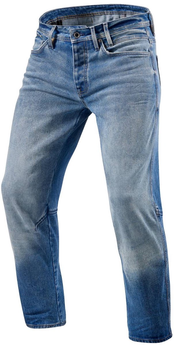 REV'IT! Salt TF Medium Blauw Used Motorjeans - Maat 31/34 - Broek