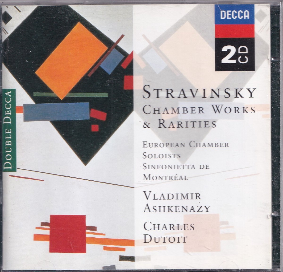 2CD Chamber Works & Rarities - Igor Stravinsky - Diverse artiesten
