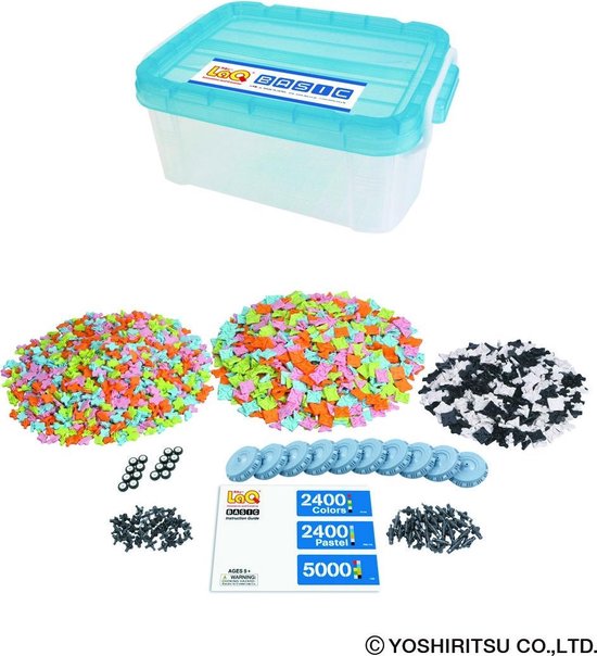 LaQ Basic 2400 Pastel | Games | bol